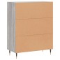 vidaXL Sideboard Grau Sonoma 69,5x34x90 cm Holzwerkstoff vidaXL Sideboard Grau Sonoma 69,5x34x90 cm Holzwerkstoff