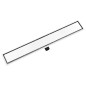vidaXL Duschablauf 2-in-1 Abdeckung 93×14 cm Edelstahl vidaXL Duschablauf 2-in-1 Abdeckung 93×14 cm Edelstahl
