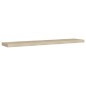 vidaXL Schwebendes Wandregal Eichefarben 120x23,5x3,8 cm MDF vidaXL Schwebendes Wandregal Eichefarben 120x23,5x3,8 cm MDF