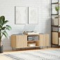 vidaXL Plattenschrank Sonoma-Eiche 121x38x48 cm Holzwerkstoff vidaXL Plattenschrank Sonoma-Eiche 121x38x48 cm Holzwerkstoff