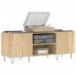 vidaXL Plattenschrank Sonoma-Eiche 121x38x48 cm Holzwerkstoff vidaXL Plattenschrank Sonoma-Eiche 121x38x48 cm Holzwerkstoff