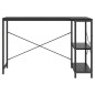 vidaXL Computertisch Schwarz 110x72x70 cm Holzwerkstoff vidaXL Computertisch Schwarz 110x72x70 cm Holzwerkstoff