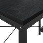 vidaXL Computertisch Schwarz 110x72x70 cm Holzwerkstoff vidaXL Computertisch Schwarz 110x72x70 cm Holzwerkstoff
