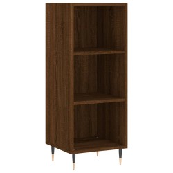 vidaXL Sideboard Braun Eichen-Optik 34,5x32,5x90 cm Holzwerkstoff