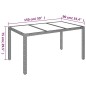 vidaXL 7-tlg. Garten-Essgruppe mit Kissen Grau Poly Rattan vidaXL 7-tlg. Garten-Essgruppe mit Kissen Grau Poly Rattan