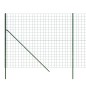 vidaXL Maschendrahtzaun Grün 2x10 m Verzinkter Stahl vidaXL Maschendrahtzaun Grün 2x10 m Verzinkter Stahl