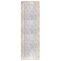 vidaXL Teppich Waschbar 80x300 cm Grau Rutschfest vidaXL Teppich Waschbar 80x300 cm Grau Rutschfest
