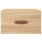 vidaXL Wand-Nachttisch Sonoma-Eiche 35x35x20 cm vidaXL Wand-Nachttisch Sonoma-Eiche 35x35x20 cm