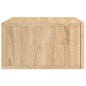 vidaXL Wand-Nachttisch Sonoma-Eiche 35x35x20 cm vidaXL Wand-Nachttisch Sonoma-Eiche 35x35x20 cm