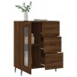 vidaXL Sideboard Braun Eichen-Optik 69,5x34x90 cm Holzwerkstoff vidaXL Sideboard Braun Eichen-Optik 69,5x34x90 cm Holzwerkstoff