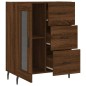 vidaXL Sideboard Braun Eichen-Optik 69,5x34x90 cm Holzwerkstoff vidaXL Sideboard Braun Eichen-Optik 69,5x34x90 cm Holzwerkstoff
