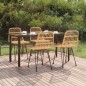 vidaXL 5-tlg. Garten-Essgruppe Poly Rattan vidaXL 5-tlg. Garten-Essgruppe Poly Rattan