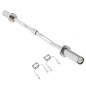vidaXL Olympische Curlstange 120 cm Stahl vidaXL Olympische Curlstange 120 cm Stahl
