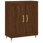 vidaXL Sideboard Braun Eichen-Optik 69,5x34x90 cm Holzwerkstoff vidaXL Sideboard Braun Eichen-Optik 69,5x34x90 cm Holzwerkstoff