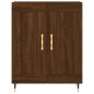 vidaXL Sideboard Braun Eichen-Optik 69,5x34x90 cm Holzwerkstoff vidaXL Sideboard Braun Eichen-Optik 69,5x34x90 cm Holzwerkstoff