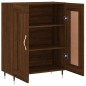 vidaXL Sideboard Braun Eichen-Optik 69,5x34x90 cm Holzwerkstoff vidaXL Sideboard Braun Eichen-Optik 69,5x34x90 cm Holzwerkstoff