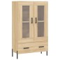vidaXL Highboard Sonoma-Eiche 69,5x31x115 cm Holzwerkstoff vidaXL Highboard Sonoma-Eiche 69,5x31x115 cm Holzwerkstoff