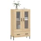 vidaXL Highboard Sonoma-Eiche 69,5x31x115 cm Holzwerkstoff vidaXL Highboard Sonoma-Eiche 69,5x31x115 cm Holzwerkstoff