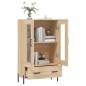 vidaXL Highboard Sonoma-Eiche 69,5x31x115 cm Holzwerkstoff vidaXL Highboard Sonoma-Eiche 69,5x31x115 cm Holzwerkstoff