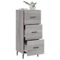 vidaXL Sideboard Grau Sonoma 34,5x34x90 cm Holzwerkstoff vidaXL Sideboard Grau Sonoma 34,5x34x90 cm Holzwerkstoff