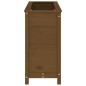 vidaXL Hochbeet Honigbraun 119,5x40x78 cm Massivholz Kiefer vidaXL Hochbeet Honigbraun 119,5x40x78 cm Massivholz Kiefer