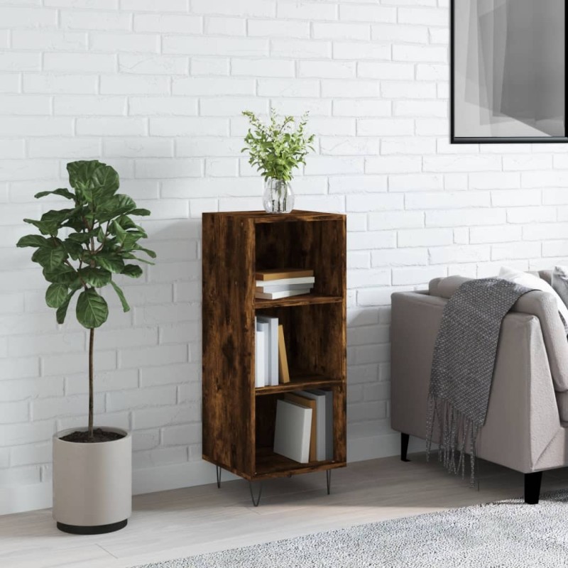 vidaXL Sideboard Räuchereiche 34,5x32,5x90 cm Holzwerkstoff vidaXL Sideboard Räuchereiche 34,5x32,5x90 cm Holzwerkstoff