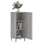 vidaXL Sideboard Grau Sonoma 34,5x34x90 cm Holzwerkstoff vidaXL Sideboard Grau Sonoma 34,5x34x90 cm Holzwerkstoff