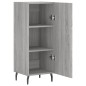 vidaXL Sideboard Grau Sonoma 34,5x34x90 cm Holzwerkstoff vidaXL Sideboard Grau Sonoma 34,5x34x90 cm Holzwerkstoff