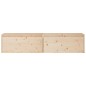 vidaXL Wandschränke 2 Stk. 80x30x35 cm Massivholz Kiefer vidaXL Wandschränke 2 Stk. 80x30x35 cm Massivholz Kiefer