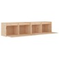 vidaXL Wandschränke 2 Stk. 80x30x35 cm Massivholz Kiefer vidaXL Wandschränke 2 Stk. 80x30x35 cm Massivholz Kiefer