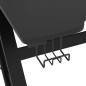 vidaXL Gaming-Schreibtisch mit ZZ-Gestell Schwarz und Rot 90x60x75 cm vidaXL Gaming-Schreibtisch mit ZZ-Gestell Schwarz und Rot 90x60x75 cm