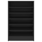 vidaXL Schuhschrank Schwarz 60x35x92 cm Holzwerkstoff vidaXL Schuhschrank Schwarz 60x35x92 cm Holzwerkstoff