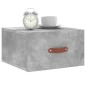 vidaXL Wand-Nachttisch Betongrau 35x35x20 cm vidaXL Wand-Nachttisch Betongrau 35x35x20 cm
