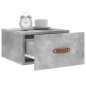 vidaXL Wand-Nachttisch Betongrau 35x35x20 cm vidaXL Wand-Nachttisch Betongrau 35x35x20 cm