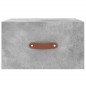 vidaXL Wand-Nachttisch Betongrau 35x35x20 cm vidaXL Wand-Nachttisch Betongrau 35x35x20 cm