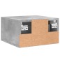 vidaXL Wand-Nachttisch Betongrau 35x35x20 cm vidaXL Wand-Nachttisch Betongrau 35x35x20 cm