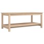 vidaXL Couchtisch 110x55x45 cm Massivholz Kiefer vidaXL Couchtisch 110x55x45 cm Massivholz Kiefer