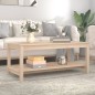 vidaXL Couchtisch 110x55x45 cm Massivholz Kiefer vidaXL Couchtisch 110x55x45 cm Massivholz Kiefer