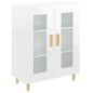 vidaXL Sideboard Hochglanz-Weiß 69,5x34x90 cm Holzwerkstoff vidaXL Sideboard Hochglanz-Weiß 69,5x34x90 cm Holzwerkstoff