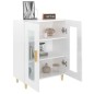 vidaXL Sideboard Hochglanz-Weiß 69,5x34x90 cm Holzwerkstoff vidaXL Sideboard Hochglanz-Weiß 69,5x34x90 cm Holzwerkstoff