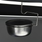 Gasgrill 4+1 Brenner Schwarz und Silbern Stahl & Edelstahl Gasgrill 4+1 Brenner Schwarz und Silbern Stahl & Edelstahl