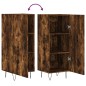 vidaXL Sideboard Räuchereiche 34,5x34x90 cm Holzwerkstoff vidaXL Sideboard Räuchereiche 34,5x34x90 cm Holzwerkstoff