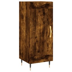 vidaXL Sideboard Räuchereiche 34,5x34x90 cm Holzwerkstoff