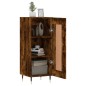 vidaXL Sideboard Räuchereiche 34,5x34x90 cm Holzwerkstoff vidaXL Sideboard Räuchereiche 34,5x34x90 cm Holzwerkstoff