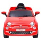 vidaXL Kinder-Elektroauto Fiat 500 Rot vidaXL Kinder-Elektroauto Fiat 500 Rot