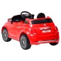 vidaXL Kinder-Elektroauto Fiat 500 Rot vidaXL Kinder-Elektroauto Fiat 500 Rot