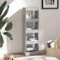 vidaXL Bücherregal/Raumteiler Betongrau 40x30x135 cm vidaXL Bücherregal/Raumteiler Betongrau 40x30x135 cm