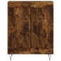 vidaXL Sideboard Räuchereiche 69,5x34x90 cm Holzwerkstoff vidaXL Sideboard Räuchereiche 69,5x34x90 cm Holzwerkstoff