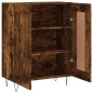 vidaXL Sideboard Räuchereiche 69,5x34x90 cm Holzwerkstoff vidaXL Sideboard Räuchereiche 69,5x34x90 cm Holzwerkstoff