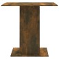 vidaXL Esstisch Räuchereiche 80x80x75 cm Holzwerkstoff vidaXL Esstisch Räuchereiche 80x80x75 cm Holzwerkstoff
